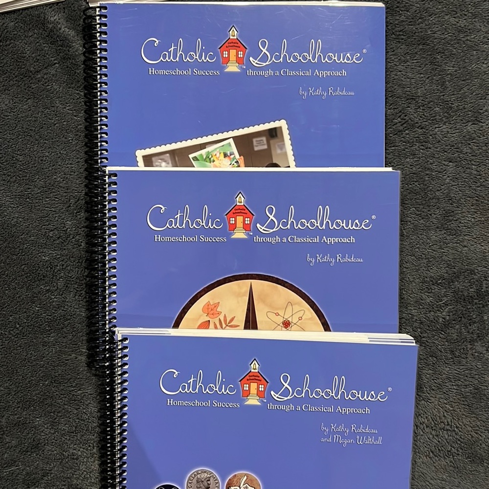 Catholic Schoolhouse Tour 2 Tour Guide, Art, Science Books;  CDs; and Cards